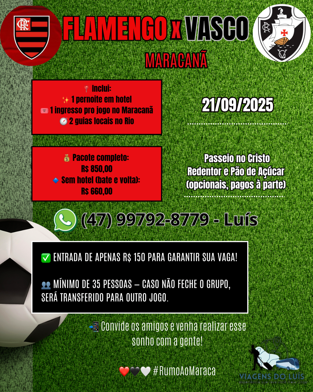 Jogo: Flamengo x Vasco 21/09/2025
