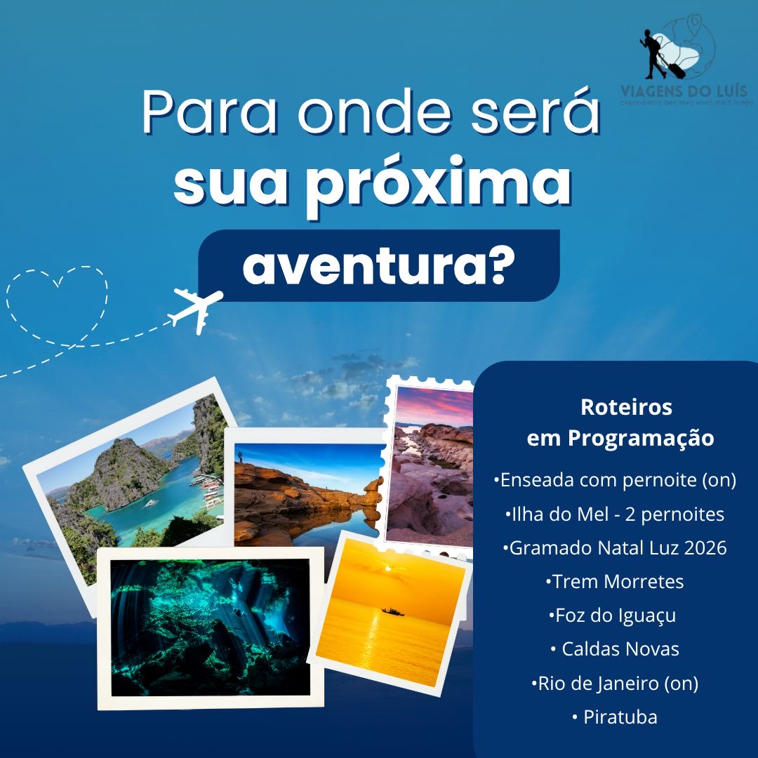 Conheça seus próximos destinos!!!!